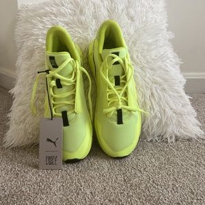 Puma Neon Lime Running Sneakers 9.5